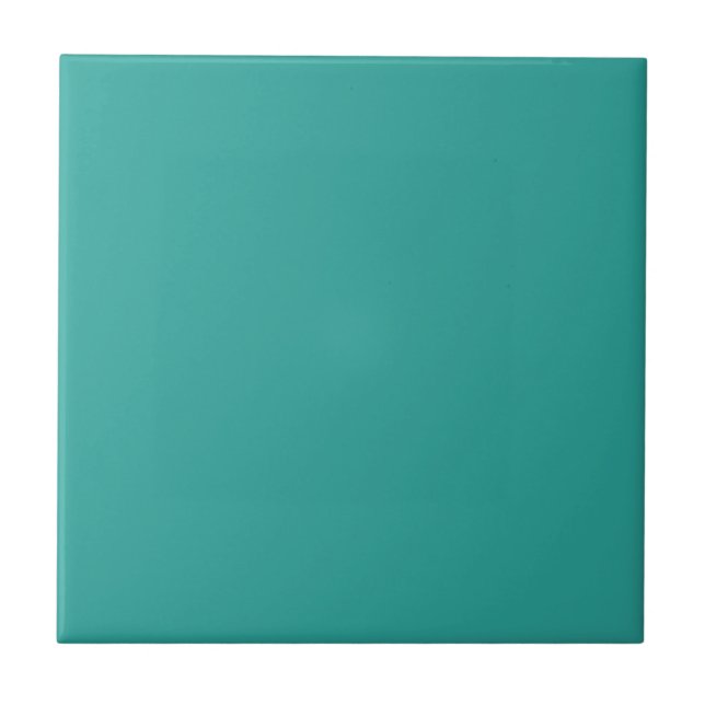 Aqua Teal Solid Färg | #2ba49b Kakelplatta (Framsidan)