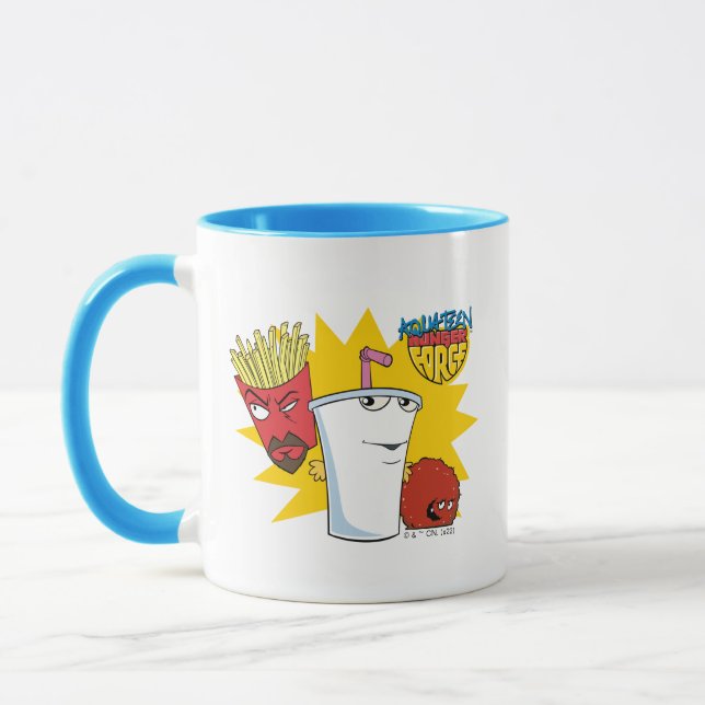 Aqua Teen Hunger Force Explosive Graphic Mugg (Vänster)