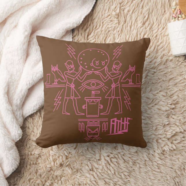 Aqua Teen Hunger Force Hieroglyfer Kudde (Filt)