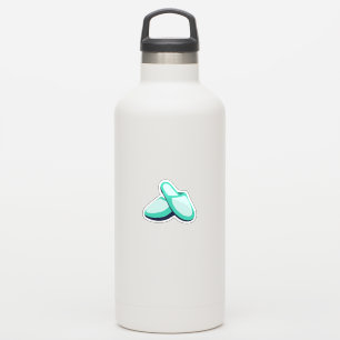 Aqua-tofflor Klistermärken
