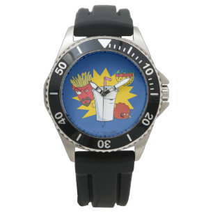 Aqua Tonåring Hungrig Force Explosive Graphic Armbandsur