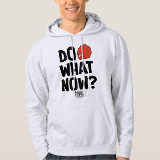 Aqua Tonåring Hungrig Force Meatwad "Do What Now"? Hoodie
