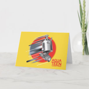 Aqua Tonåring Hungrig Force Rabbot Kort