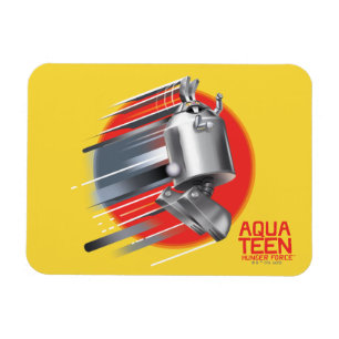 Aqua Tonåring Hungrig Force Rabbot Magnet