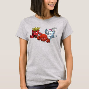 Aqua Tonåring Hungrig Tvinga animeringsgrafik T Shirt