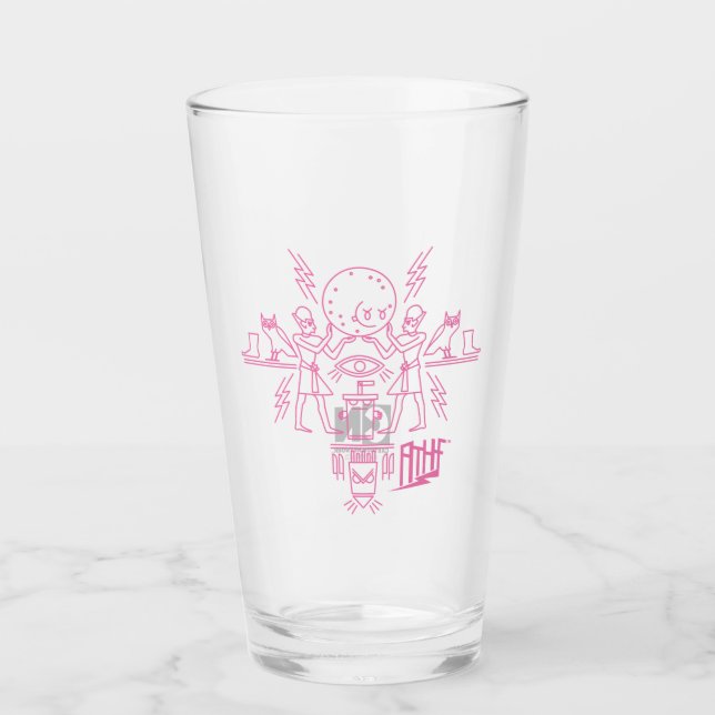 Aqua Tonåring Hungriget Force Hieroglyphics (tving Glaskopp (Framsida)