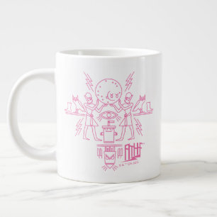Aqua Tonåring Hungriget Force Hieroglyphics (tving Jumbo Mugg