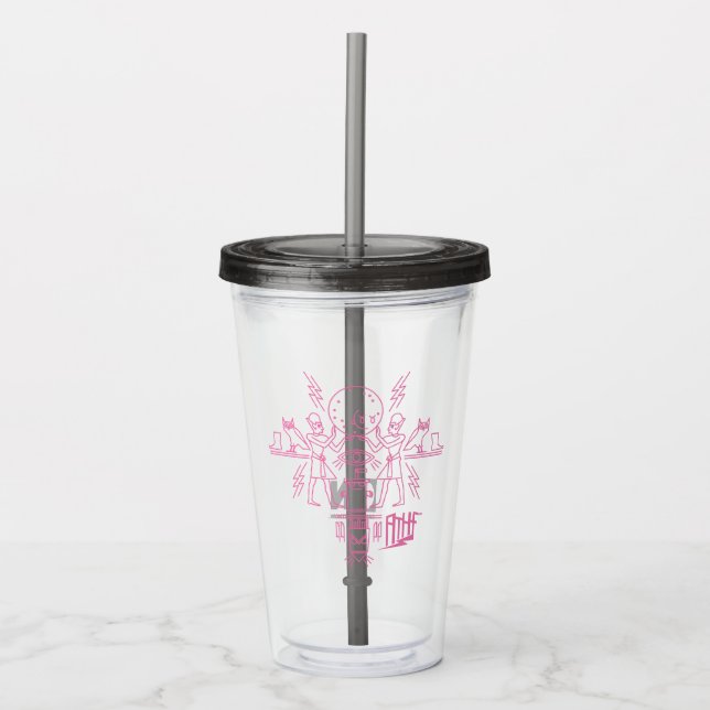 Aqua Tonåring Hungriget Force Hieroglyphics (tving Take Away Mugg (Framsida)