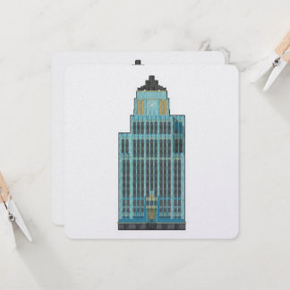 Aqua Tower: Art Deco Elegans Klistermärke