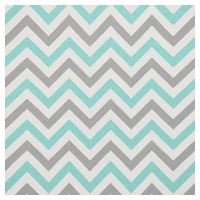 Aqua Turcos, Dk Grått, Wht LG Chevron ZigZag Sz6 Tyg (Provkarta)