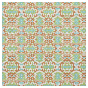 Aqua Turcos Lime Green Orange White Ethnic look Tyg
