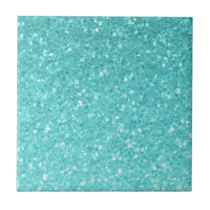 Aqua turkos glitter glitter vägg eller golv kakelplatta