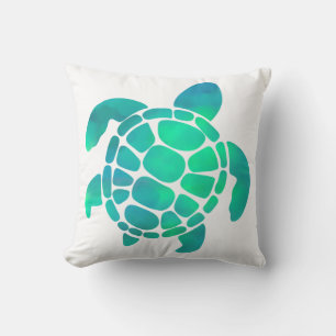 Aqua Turtlina Kudde
