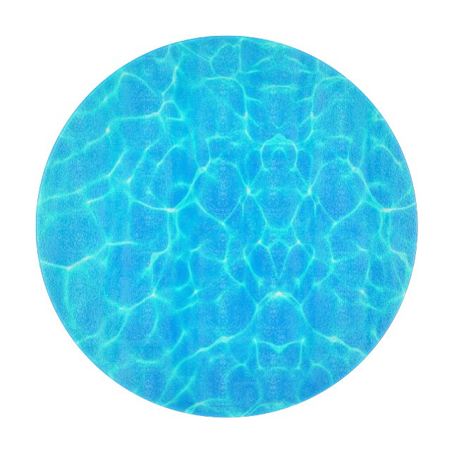 Aqua Vatten Mönster med reflektion Vinkarare (Framsidan)