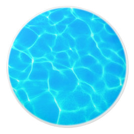 Aqua Vatten Mönster med reflektion Vinkarare Knopp