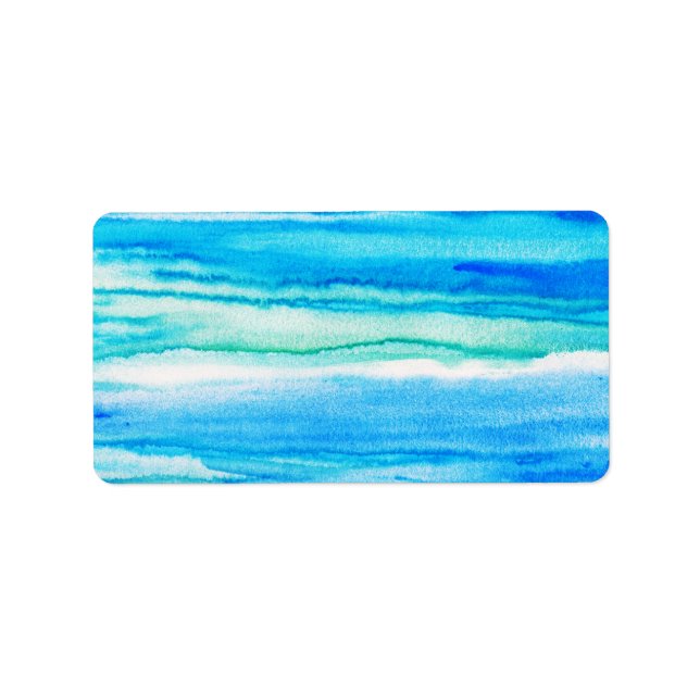 Aqua Vinkarare Adressetikett (Framsidan)