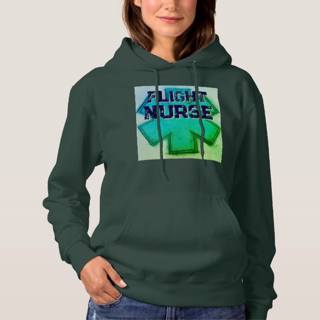 Aqua Women's Flight Nurse T Shirt (Framsida)