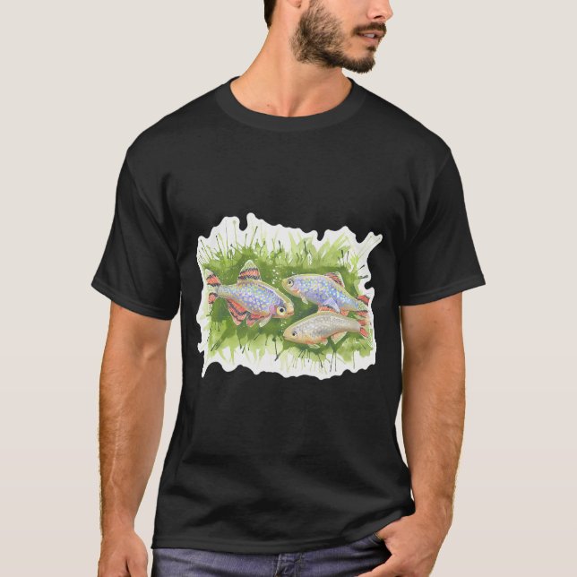Aqua Zen T Shirt (Framsida)