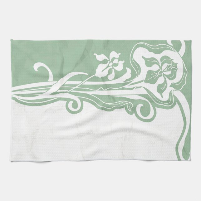 Aquaart décopapper kökshandduk (Horisontell)