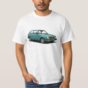 Aquablåttklassiker 1979 som är medborgerlig på t-shirt