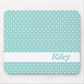 AquablommaArgyle mönster Mousepad Musmatta