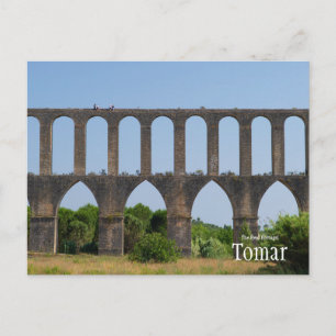 Aquaduct Trek Tomar Portugal Vykort