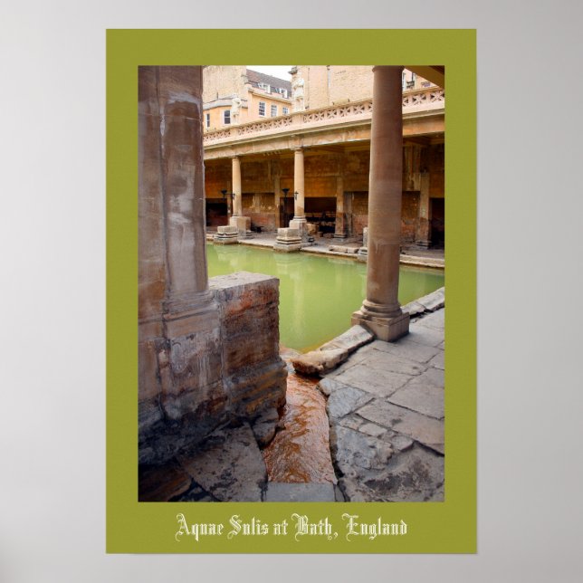 Aquae Sulis i Bath England Poster (Framsidan)
