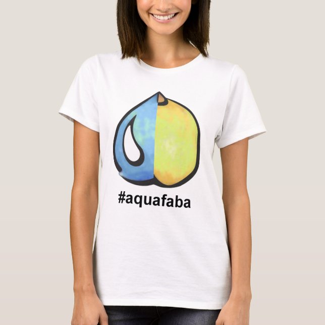 aquafabahashtag t-shirt (Framsida)