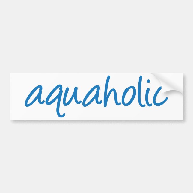 aquaholic 1 bildekal (Framsidan)