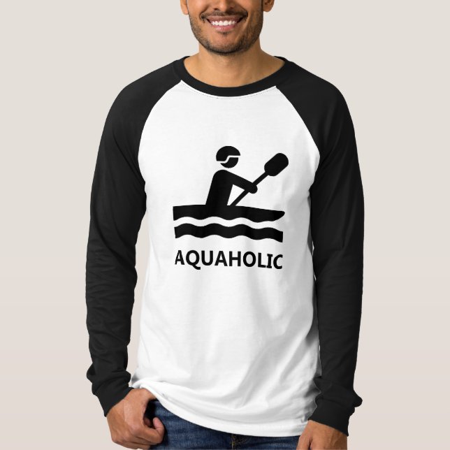 Aquaholic T-shirt (Framsida)
