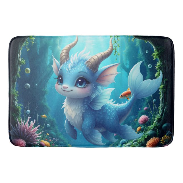 Aqualumi – Keeper of Coral Dreams.  Badrumsmatta (Framsidan)