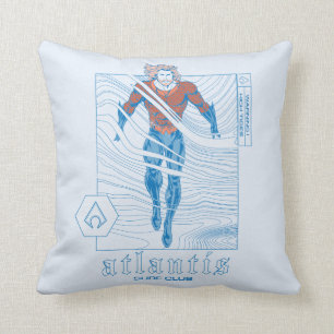 Aquaman - Atlantis Surfa Klubb Kudde