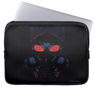 Aquaman Black Manta Shadowy Graphic Laptop Fodral