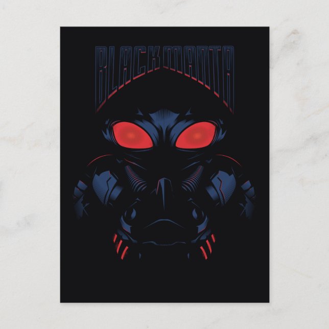Aquaman | Black Manta Shadowy Graphic Vykort (Framsida)