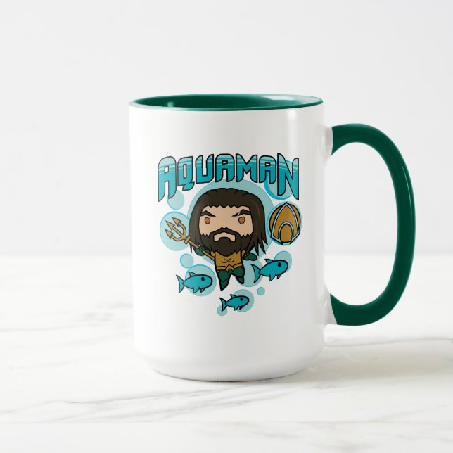 Aquaman | Chibi Aquaman Undersea Graphic Mugg (Höger)