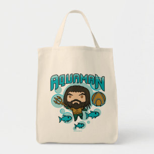Aquaman Chibi grafiska Aquaman Undersea Tygkasse