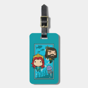Aquaman Chibi Mera & Aquaman Undersea Graphic Bagagebricka