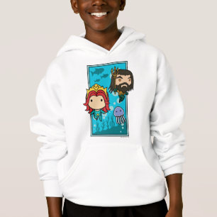Aquaman Chibi Mera & Aquaman Undersea Graphic T Shirt