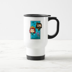 Aquaman Chibi Mera & grafiska Aquaman Undersea Resemugg
