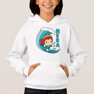 Aquaman Chibi Mera Riding Wave Graphic T Shirt