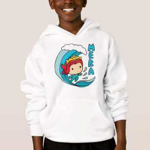Aquaman Chibi Mera Riding Wave Graphic T Shirt