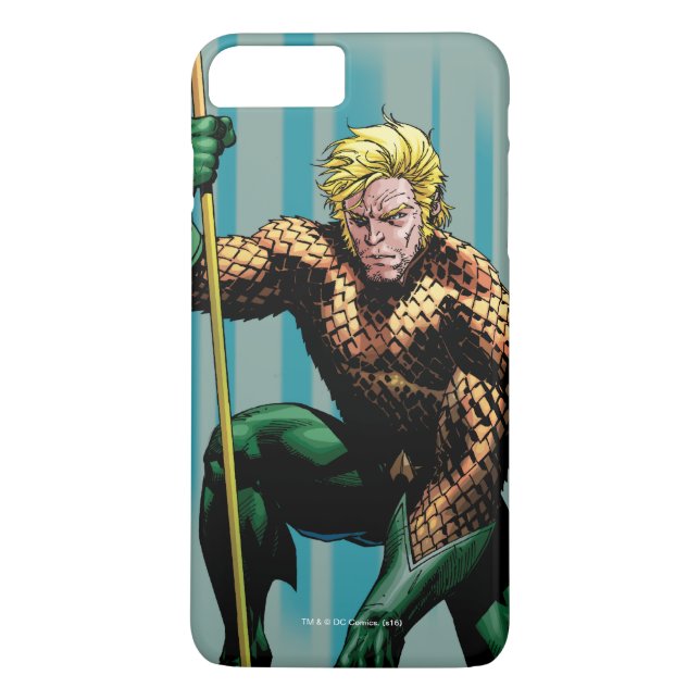 Aquaman Crouching 2 Case-Mate iPhone Skal (Baksida)