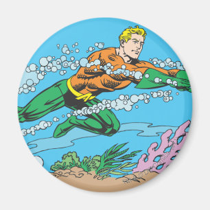 Aquaman Dash Thru Vatten Magnet