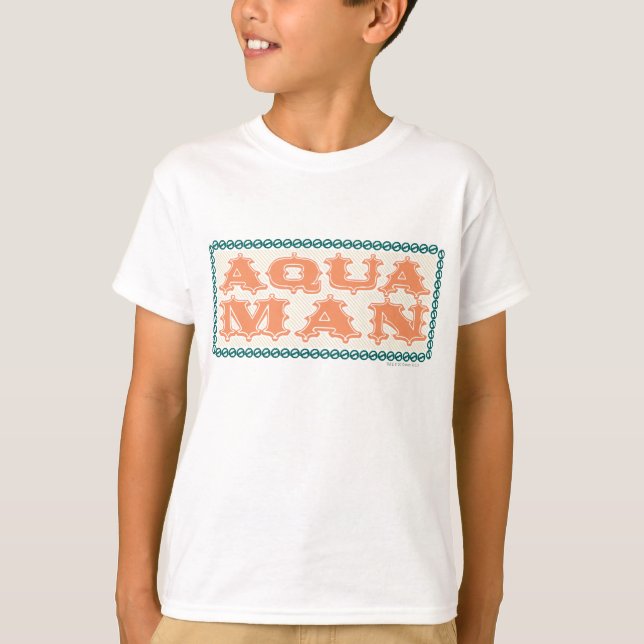 Aquaman Det är Showtime! Brev Tee (Framsida)