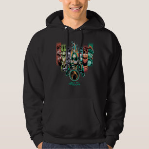 Aquaman "Förenade kungariket" Atlanteans Graphi Hoodie