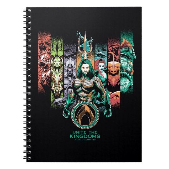 Aquaman | "Förenade kungariket" Atlanteans Graphic Anteckningsbok (Framsidan)