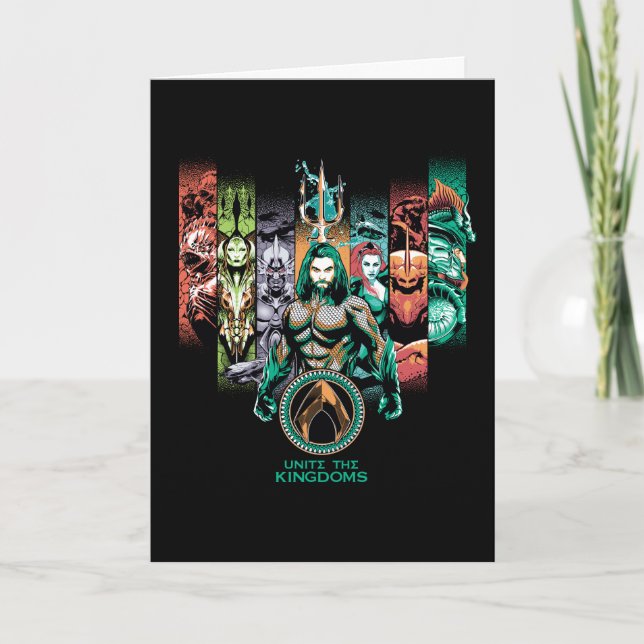 Aquaman | "Förenade kungariket" Atlanteans Graphic Kort (Framsida)