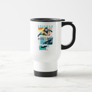 Aquaman   grafiska modernistiska Aquaman & svart Resemugg