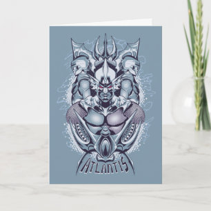 Aquaman Kung Orm Atlantis Graphic Kort