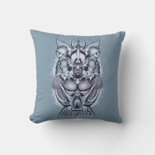 Aquaman Kung Orm Atlantis Graphic Kudde